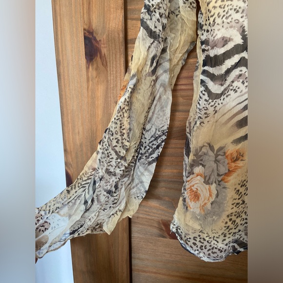 Sioni blouse 100% silk size 1X silk tunic Vintage - Picture 4 of 8